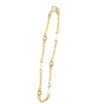 Load image into Gallery viewer, Clear Quartz Chain Bracelet - Timeless Elegance for April Birthdays
