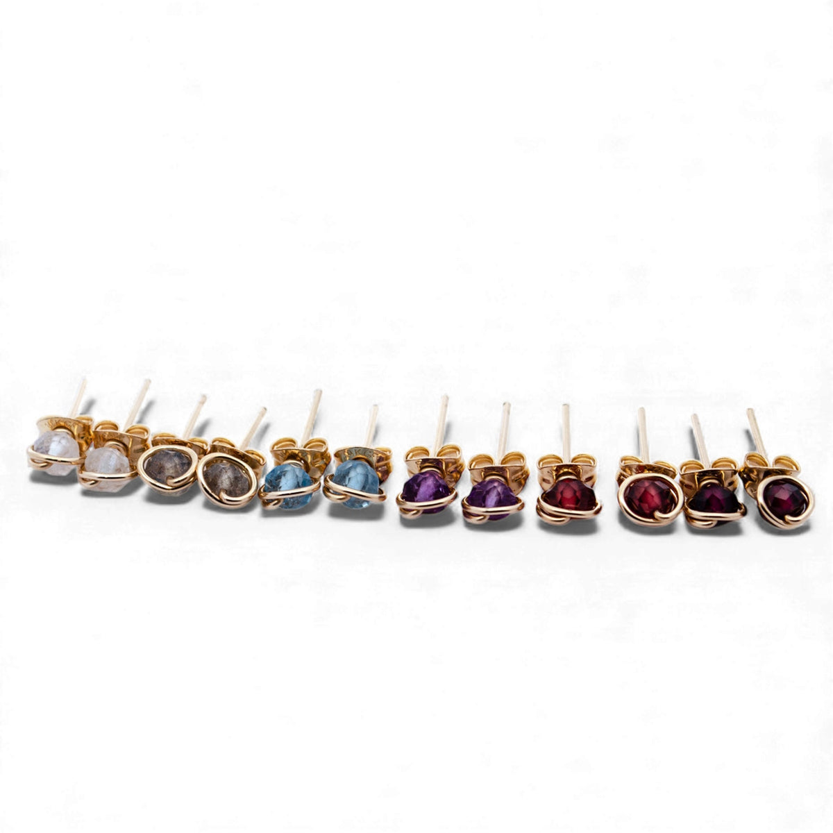 Customer favorite  earrings and gemstones