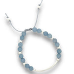 Load image into Gallery viewer, blue angelite bracelet 
