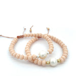 Load image into Gallery viewer, Bone | Pearl Crystal Bracelet
