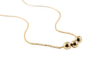Load image into Gallery viewer, Gold ball necklace| Minimalistic Collection
