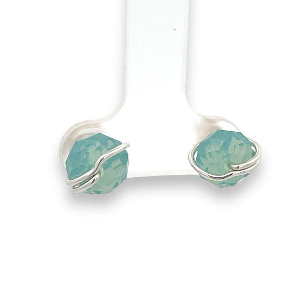 Marine Earrings | Crystal Stud Collection