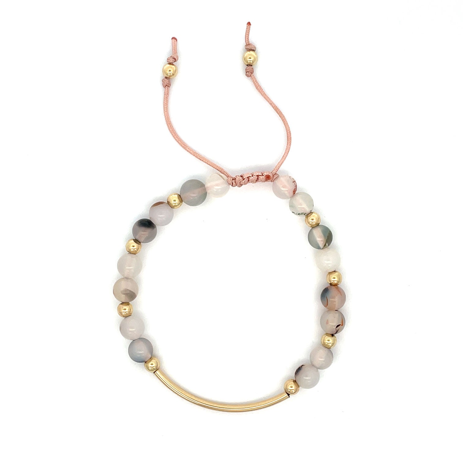 Montana Agate Bracelet | Stone Bar Collection