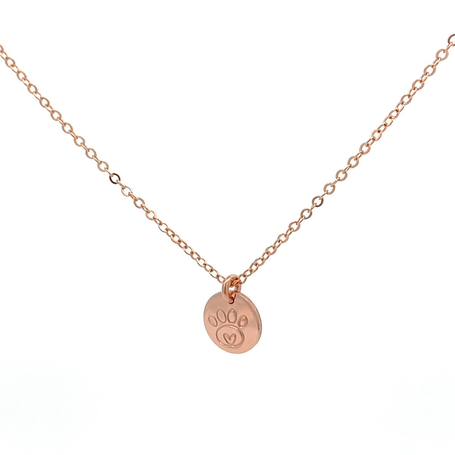 pose paw necklace