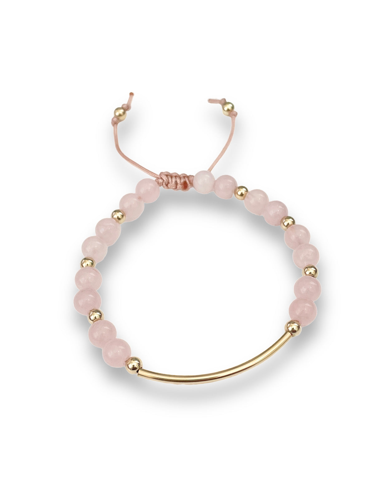 Rose Quartz Bracelet | Stone Bar Collection