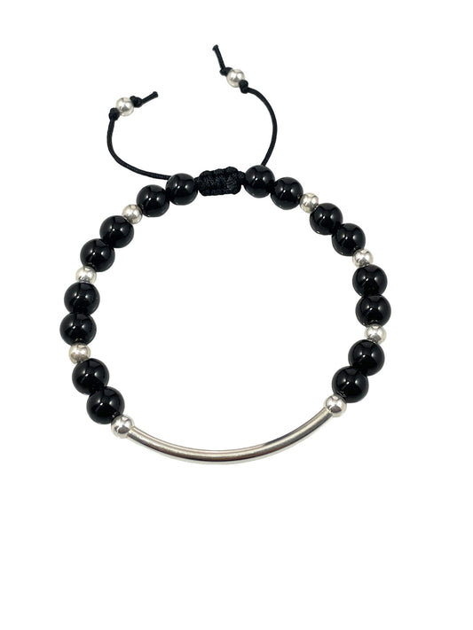 Black Onyx Bracelet | Stone Bar Collection