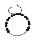 Black Onyx Bracelet | Stone Bar Collection