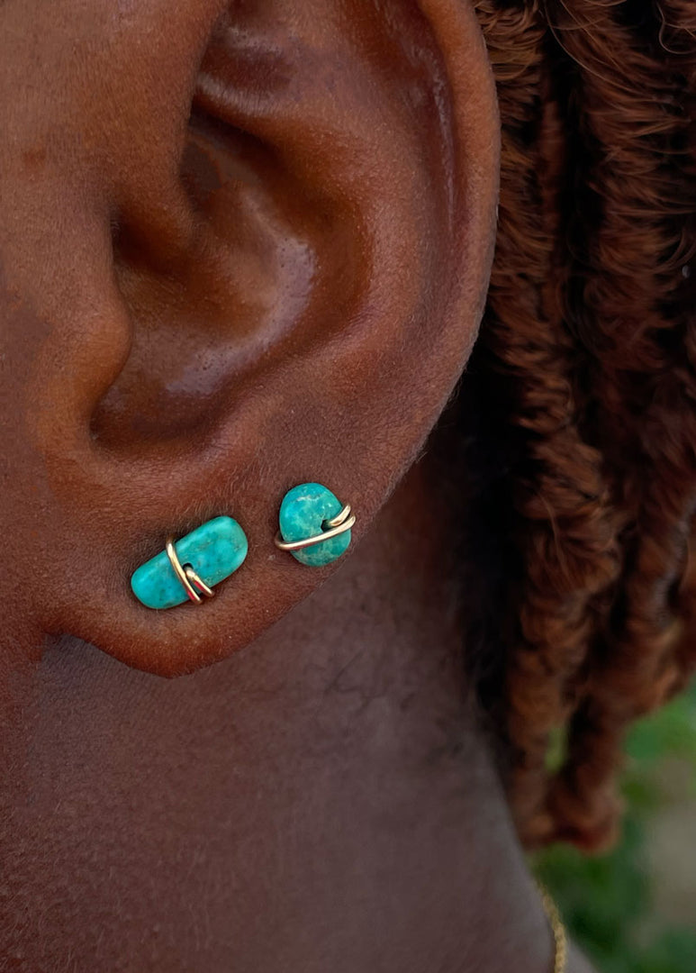 turquoise gold stack 