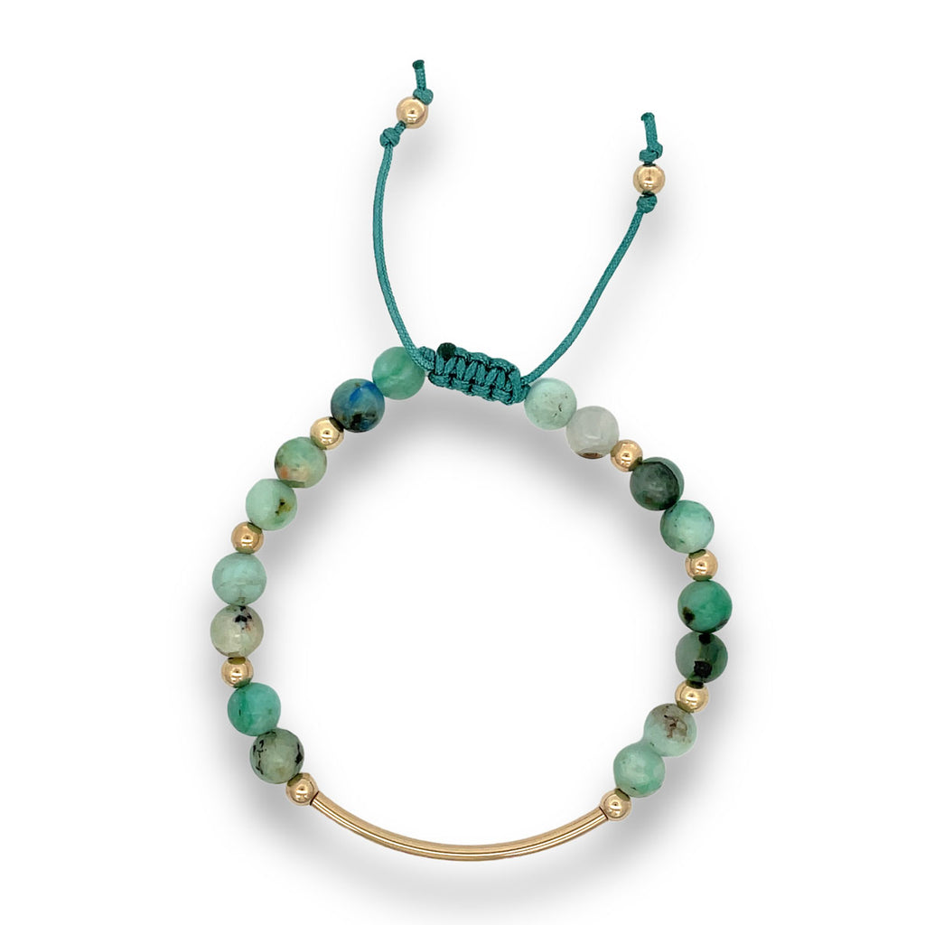 Chrysocolla Quartz Bracelet