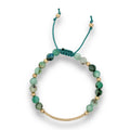 Chrysocolla Quartz Bracelet