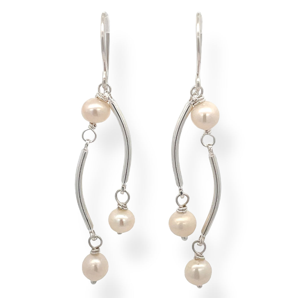 Classy Pearl Earrings  | Coco Elegance Collection