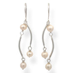 Load image into Gallery viewer, Classy Pearl Earrings  | Coco Elegance Collection

