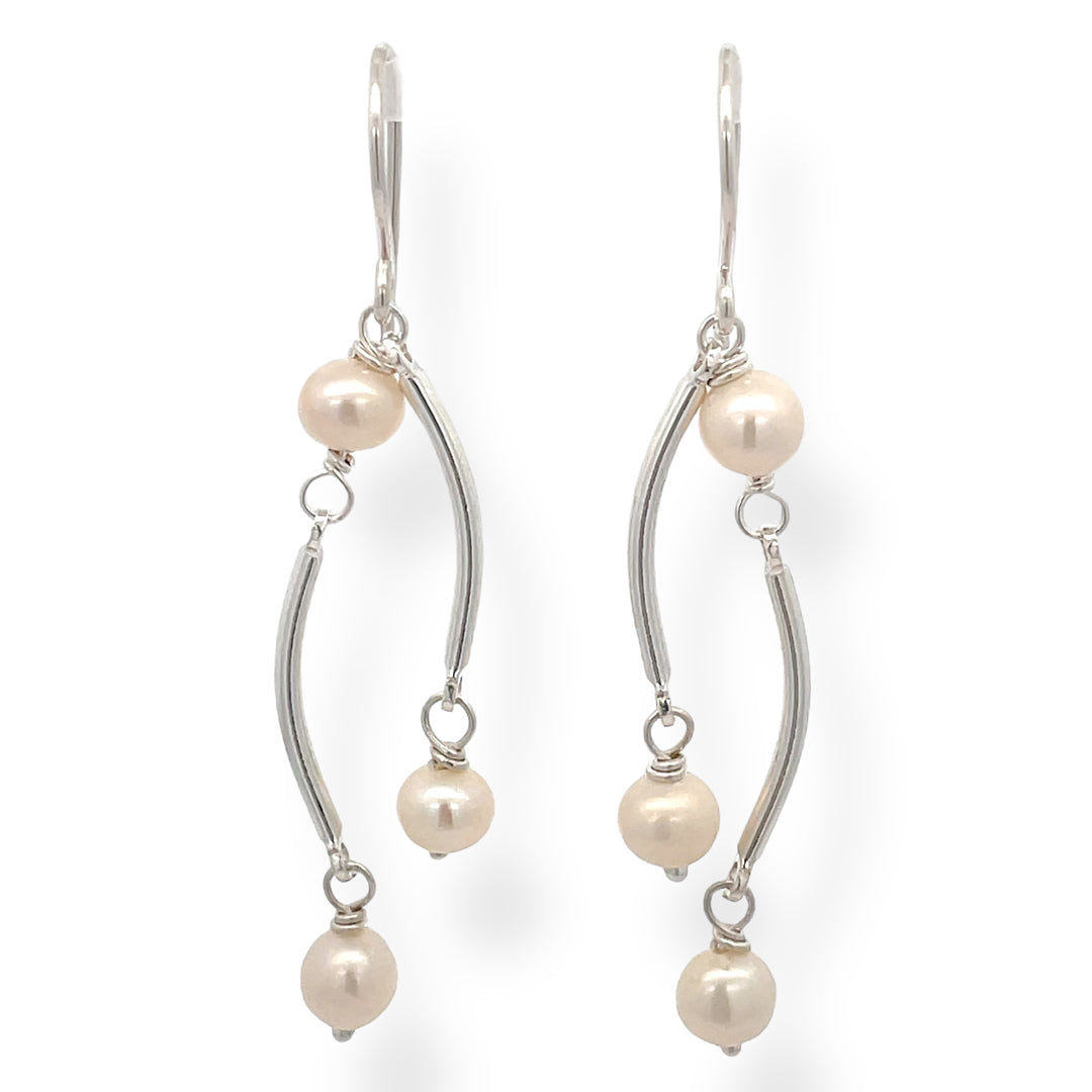 Classy Pearl Earrings  | Coco Elegance Collection
