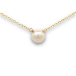 Load image into Gallery viewer, Modern Pearl Necklace | Everyday Elegance Collection
