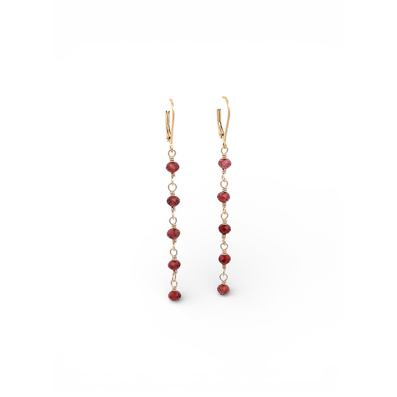 Garnet birthstone jewelry