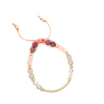 Load image into Gallery viewer, Blush| Stone Bar Bracelet
