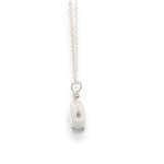 Load image into Gallery viewer, White Howlite Teardrop Necklace | Calm Elegance
