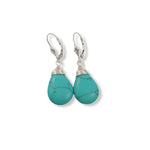 Load image into Gallery viewer, blue turquoise jewelry in silver 
