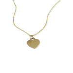 Load image into Gallery viewer, Heart of gold | Padlock necklace
