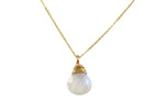 Load image into Gallery viewer, Rainbow Moonstone Necklace | Natural gemstone collection
