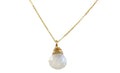 Rainbow Moonstone Necklace | Natural gemstone collection