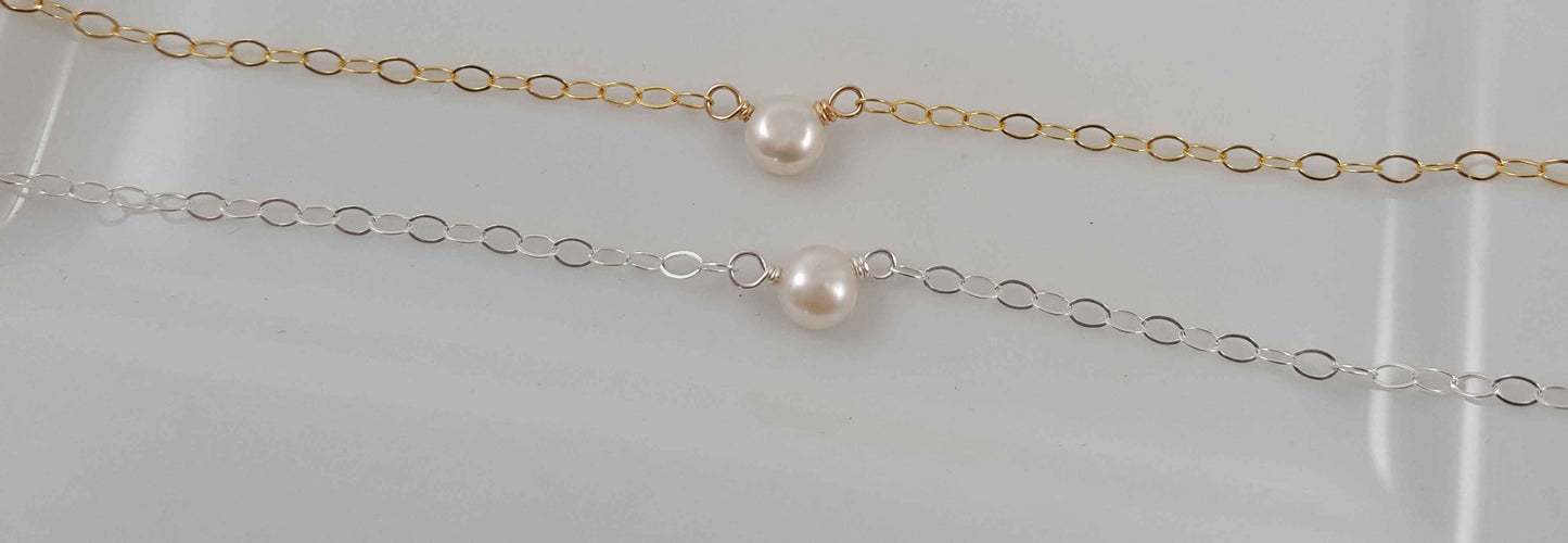 Petite Pearl Choker  | Coco elegance collection