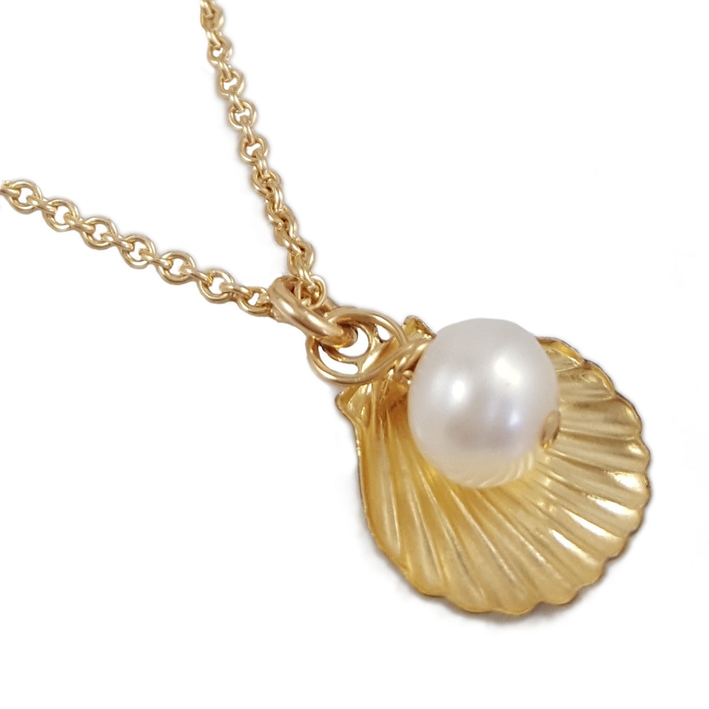 Shell Pearl Necklace | Coco elegance collection
