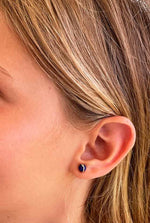 Load image into Gallery viewer, lapis lazuli stud earrings
